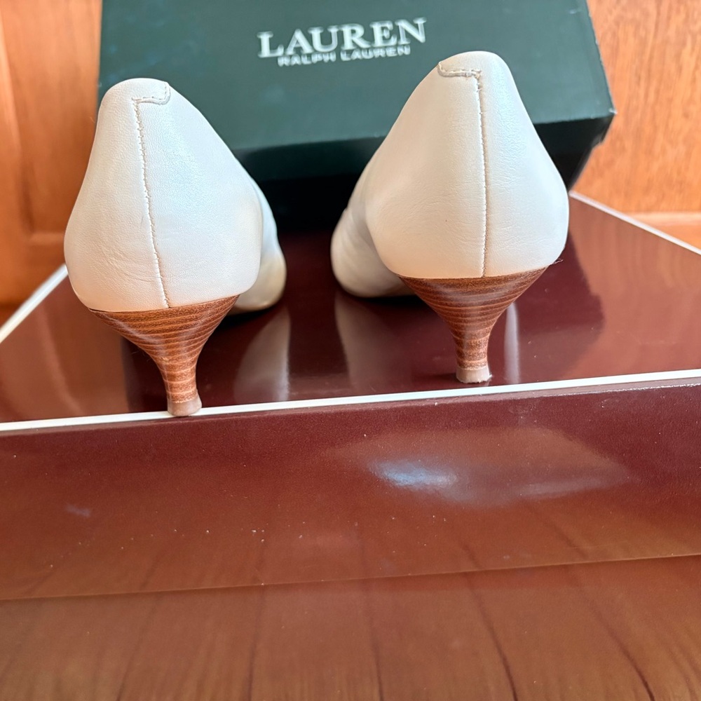 Ralph Lauren leather pumps - Picture 4 of 6